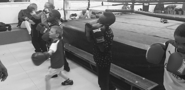 Kids boxing class South London
