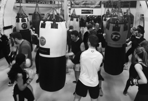 Mixed boxing classes, Loughborough Junction, South London